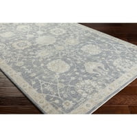 Уметнички ткајачи Авант Гарде Медалјон област килим, средно сиво, 2'7 4 '