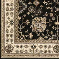Уметнички ткајачи Владовск Црна традиционална 7'10 11'2 Област килим