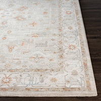 Уметнички ткајачи Медалјон Традиционална област килим, кафеава