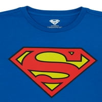Графичка маица со стрипови Супермен, големини 4-18