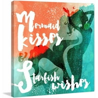 Мармонт Хил Сирена бакнежи од Рик Мартин Сликарство печати на завиткано платно