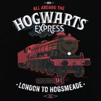 Хари Потер Бојс Хогвортс Експрес графички маици со долг ракав, 2-пакувања, големини 4-18