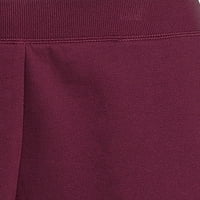 Време и време женски основни панталони со кинч со џебови