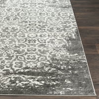 Волмарт Лилија јаглен 5'3 7'3 Традиционален килим за апстрактна област