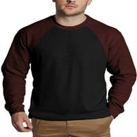 Termalаред маж со долг ракав Раглан термички кошула