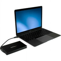 StarTech.com УСБ 3. 2.5 ВО SATA SSD HDD Комплет Со Интегриран USB-C Кабел, Sata ii III Iii И Uasp Поддршка