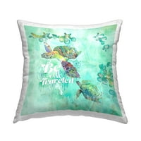 Индустриите за ступел се добро патувани во пливање желки печатени дизајни за фрлање перници од Евелија Дизајнс