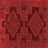 Ахгли Компанија Внатрешен Правоаголник Персиски Црвен Традиционален Простор Килими, 4'6'