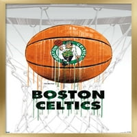 Бостон Селтикс - Постери за wallидови на топката за капење, 22.375 34