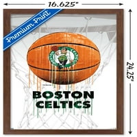 Бостон Селтикс - Постери за wallидови со топка за капење, 14.725 22.375
