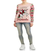 Нема граници јуниори? Омилен грд Божиќен џемпер на Дедо Мраз