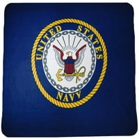 Амблем На Морнарицата На Соединетите Држави Печат Поларно Руно Ќебе Фрли